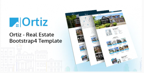 Ortiz – Real Estate HTML5 Template ortiz real estate html template