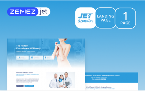 Perfectia – Medical Jet Elementor Template perfectia medical jet elementor template