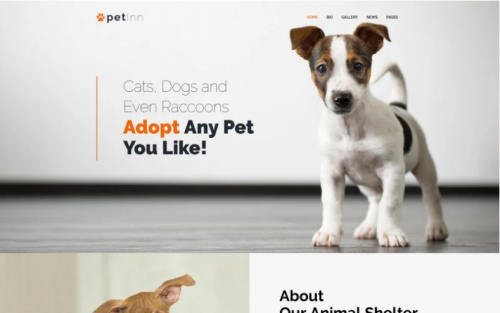 PetInn – Animal Shelter Responsive WordPress Theme petinn animal shelter responsive wordpress theme