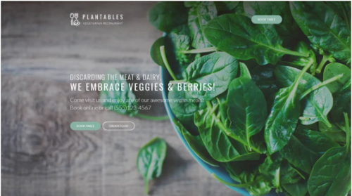 Plantables – Vegetarian Restaurant WordPress Theme plantables vegetarian restaurant wordpress theme