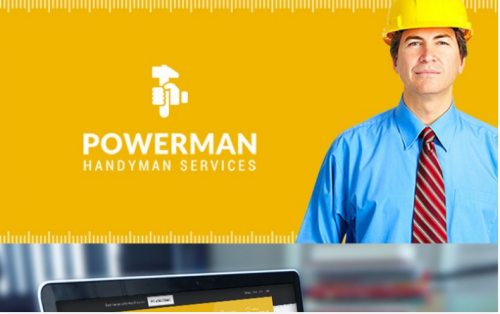 Powerman – Handyman Services WordPress Theme powerman handyman services wordpress theme