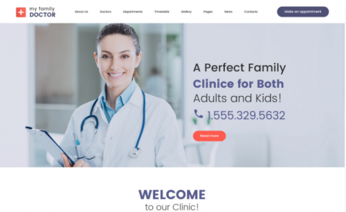 Private Family Doctor WordPress Theme private family doctor wordpress theme