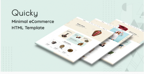 Quicky – Minimal eCommerce HTML Template quicky minimal ecommerce html template