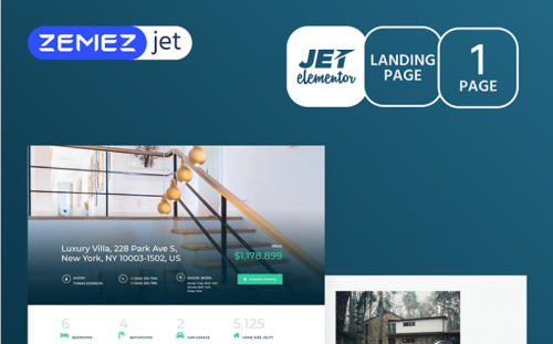 Realcity – Real Estate Jet Elementor Template realcity real estate jet elementor template