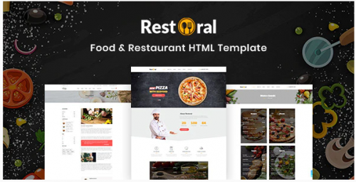 Restoral – Food & Restaurant HTML Responsive Bootstrap 4 Template restoral food restaurant html responsive bootstrap template