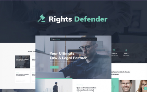 Rights Defender WordPress Theme rights defender wordpress theme