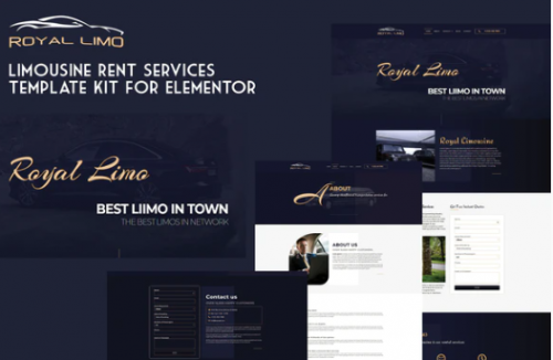 Royal Limo – Limousine Rent Services Template Kit royal limo limousine rent services template kit
