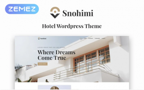 Sanohimi Exotic Hotel WordPress Theme sanohimi exotic hotel wordpress theme