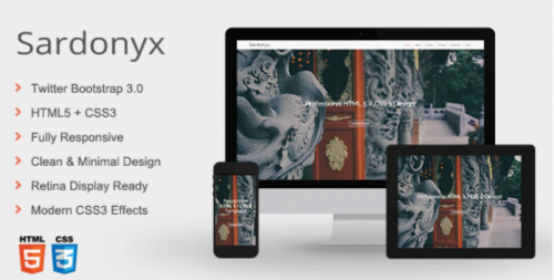 Sardonyx – Fully Responsive Business Template sardonyx fully responsive business template
