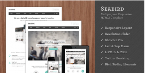 Seabird – Multipurpose Responsive HTML5 Template seabird multipurpose responsive html template
