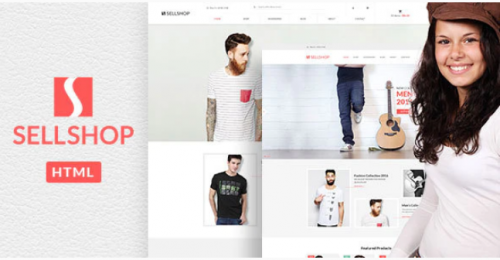 Sell Shop – Fashion Store HTML Template sell shop fashion store html template