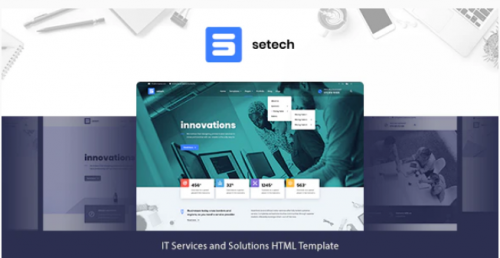 Setech – IT Services and Solutions HTML Template setech it services and solutions html template