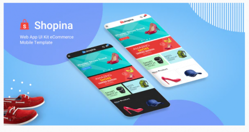 Shopina – Web App UI Kit eCommerce Mobile Template shopina web app ui kit ecommerce mobile template