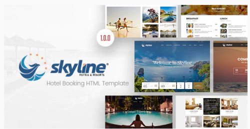 SkyLine – Hotel Booking HTML Template skyline hotel booking html template