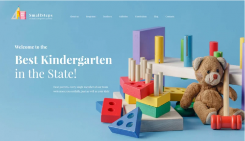 SmallSteps – Kindergarten Responsive WordPress Theme smallsteps kindergarten responsive wordpress theme
