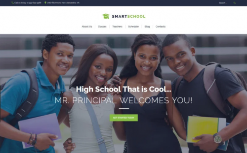 Smart School – High School Education Responsive WordPress Theme smart school high school education responsive wordpress theme