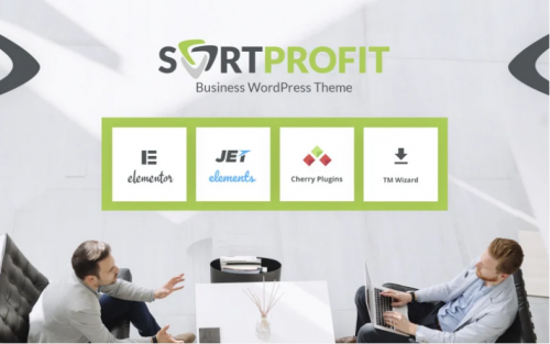 SortProfit – Business & Finance WordPress Theme sortprofit business finance wordpress theme