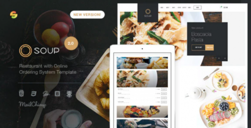 Soup – Restaurant with Online Ordering System Template soup restaurant with online ordering system template