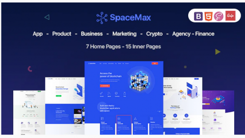SpaceMax – Multipurpose HTML Template spacemax multipurpose html template
