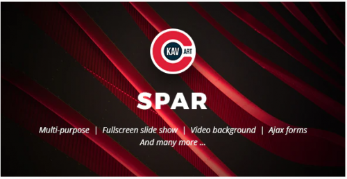 Spar – Multipurpose HTML Template spar multipurpose html template