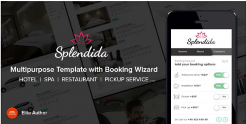 Splendida | Multipurpose template with Booking Wizard splendida multipurpose template with booking wizard