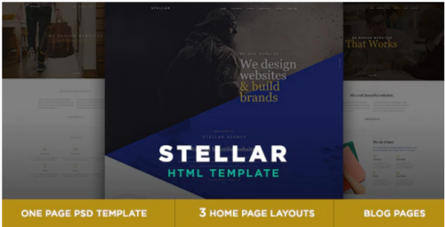 Stellar – One page multipurpose html template stellar one page multipurpose html template