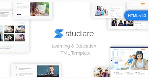 Studiare – Education HTML5 Template for Univeristy & Online Courses studiare education html template for univeristy online courses