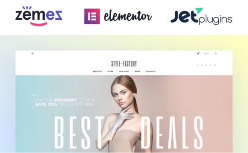 Style Factory – Hair Care & Hair Styling WooCommerce Theme style factory hair care hair styling woocommerce theme