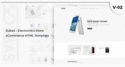 Subas – Electronics Store eCommerce HTML Template subas – electronics store ecommerce html template