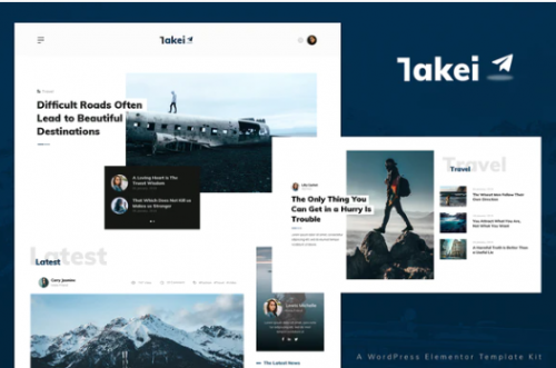 Takei – News & Magazine Template Kit takei news magazine template kit