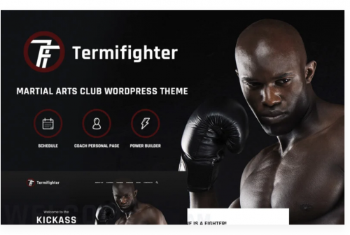 Termifighter – Martial Arts Club Responsive WordPress Theme termifighter martial arts club responsive wordpress theme