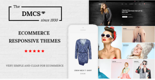 The DMCS – Ecommerce HTML Responsive Template the dmcs ecommerce html responsive template