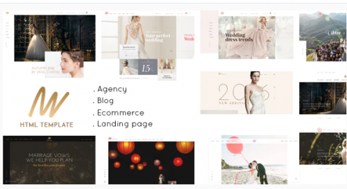 The VOW – Wedding Responsive HTML Template the vow wedding responsive html template
