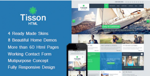 Tisson – Multipurpose HTML Theme tisson multipurpose html theme