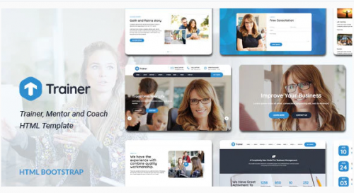 Trainer – Trainer, Mentor and Coach HTML Template trainer trainer mentor and coach html template