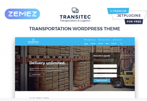 Transitec – Transportation Multipurpose Minimal Elementor WordPress Theme transitec transportation multipurpose minimal elementor wordpress theme