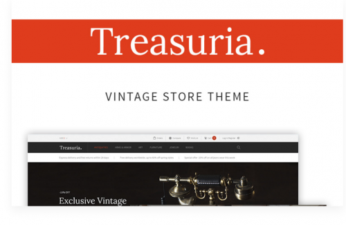 Transitec – Transportation Multipurpose Minimal Elementor WordPress Theme treasuria antique vintage woocommerce theme