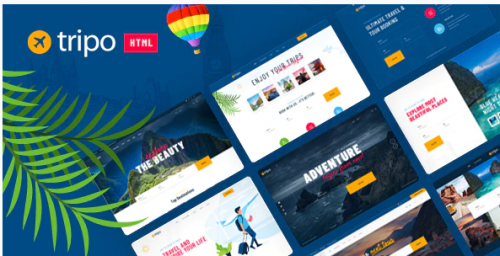 Tripo – HTML Template For Travel & Tourism Agencies tripo html template for travel tourism agencies