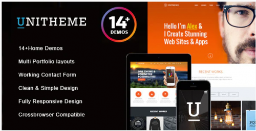 UniTheme – Responsive Multi-Purpose HTML Template unitheme responsive multi purpose html template