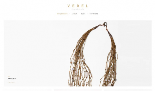 Verel – Handmade Jewelry WordPress Theme verel handmade jewelry wordpress theme