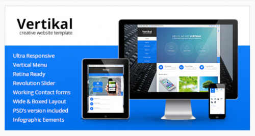 Vertikal – Multipurpose HTML5 Template vertikal multipurpose html template