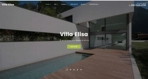 Villa Elisa – Real Estate Responsive WordPress Theme villa elisa real estate responsive wordpress theme