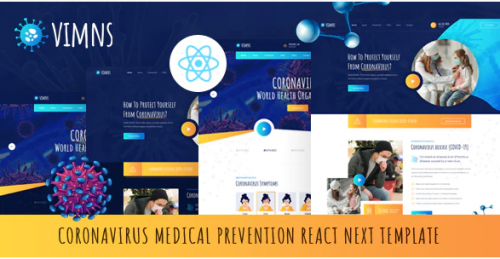 Vimns – React Next Coronavirus Medical Prevention Template vimns react next coronavirus medical prevention template