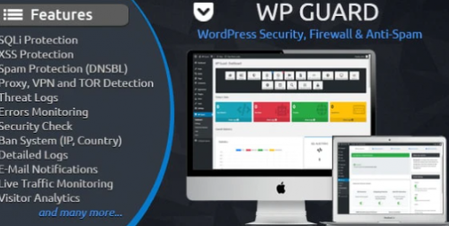 WP Guard – Security, Firewall & Anti-Spam plugin for WordPress  2.3 wp guard security firewall anti spam plugin for wordpress