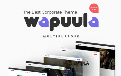 Wapuula – Multipurpose Corporate WordPress Theme wapuula multipurpose corporate wordpress theme