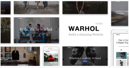 Warhol – Creative Multipurpose HTML Template warhol creative multipurpose html template