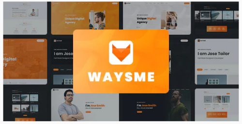Waysme – Creative Agency & Personal HTML Template waysme creative agency personal html template