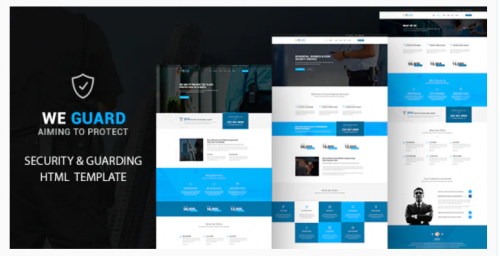 We guard – Security HTML Template we guard security html template