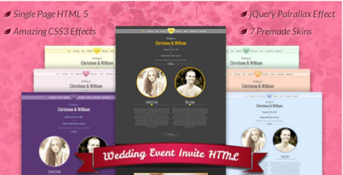 Wedding Event , Marriage Invite HTML Template wedding event marriage invite html template