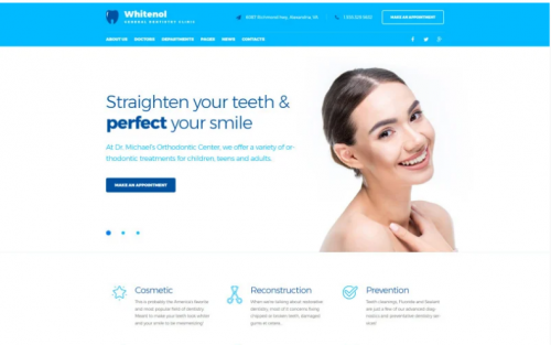 Whitenol – Dentistry Clinic Responsive WordPress Theme whitenol dentistry clinic responsive wordpress theme